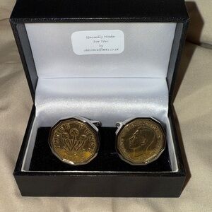 Gold Coin Cufflinks